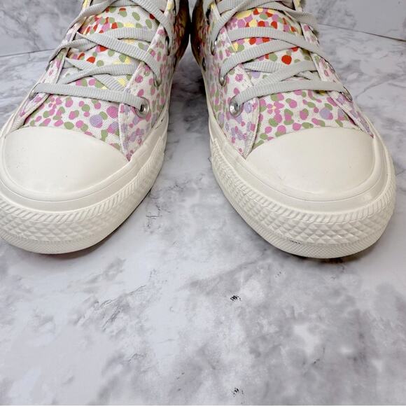CONVERSE All Star High Top Multicolor Spring Floral Design  Women’s Sz 8 - Picture 7 of 13
